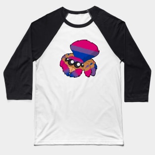 Bisexual Peacock Spider Baseball T-Shirt